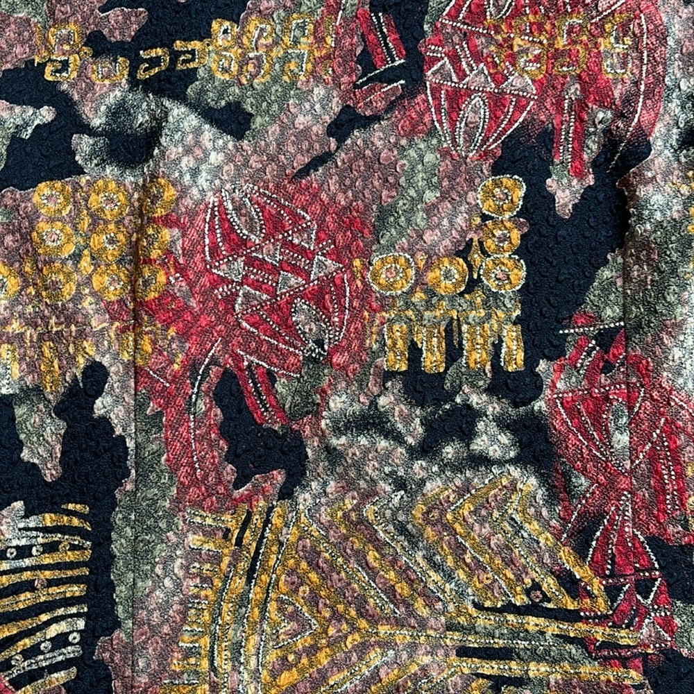 🔥Joseph Ribkoff🔥 | Vintage abstract jacket with red rhinestones - Picture 14 of 14